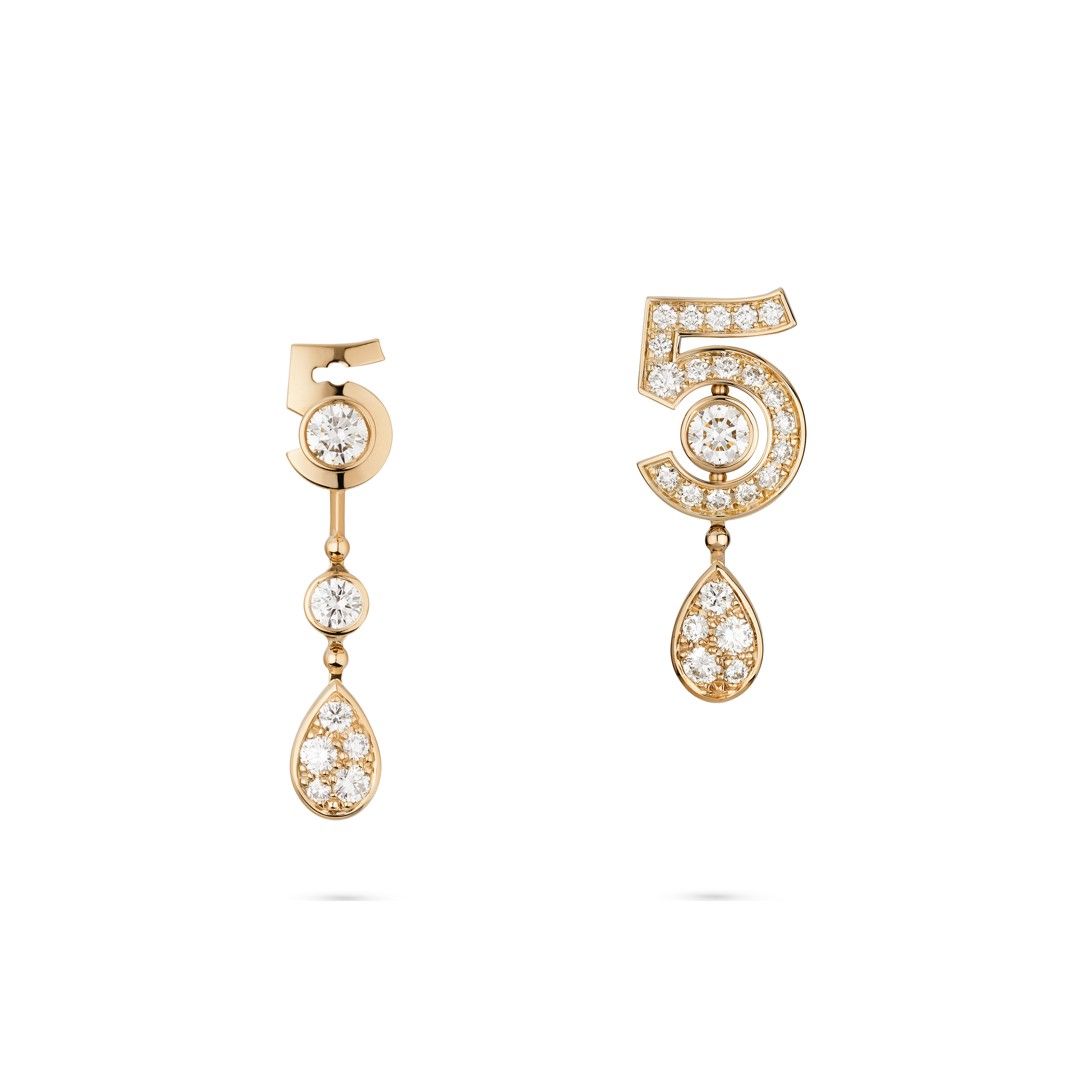 CHANEL ETERNAL N°5 TRANSFORMABLE EARRINGS J12194